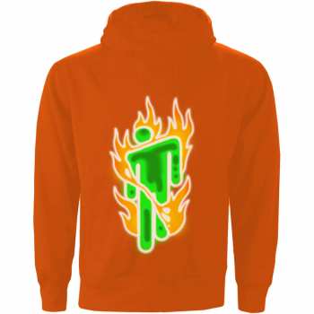 Merce Billie Eilish: Mikina Airbrush Flames Blohsh  M