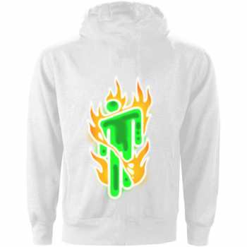 Merce Billie Eilish: Mikina Airbrush Flames Blohsh  S