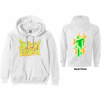 Merce Billie Eilish: Mikina Airbrush Flames Blohsh  S