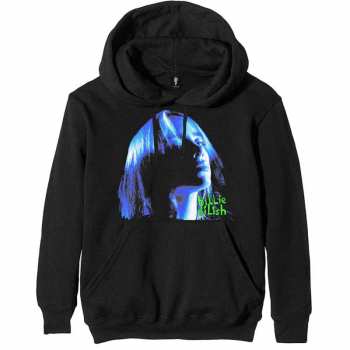 Merce Billie Eilish: Mikina Neon Shadow Blue  S