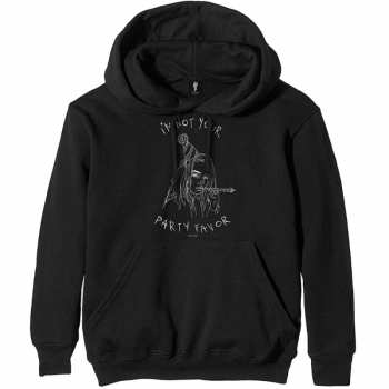Merce Billie Eilish: Billie Eilish Unisex Pullover Hoodie: Party Favor (x-small) XS