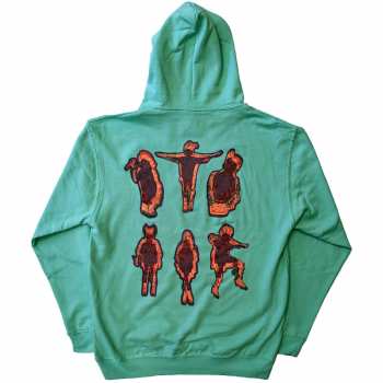 Merce Billie Eilish: Billie Eilish Unisex Pullover Hoodie: Silhouettes (back Print) (small) S