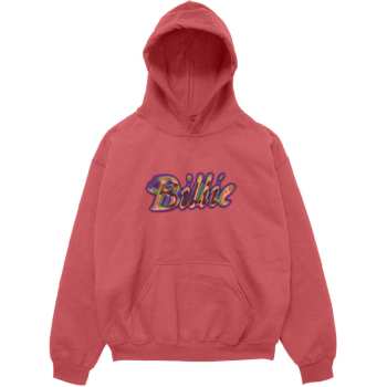 Merce Billie Eilish: Billie Eilish Unisex Pullover Hoodie: Silhouettes (back Print) (small) S