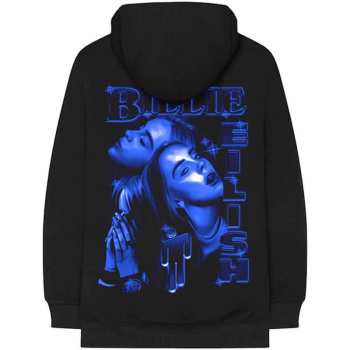 Merce Billie Eilish: Billie Eilish Unisex Pullover Hoodie: Therefore I Am (black) (small) S