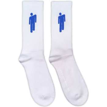 Merch Billie Eilish: Terry Socks Blue Blohsh