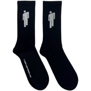 Merce Billie Eilish: Billie Eilish Unisex Terry Socks: White Blohsh (black) (uk Size 7 - 11) 42 - 47