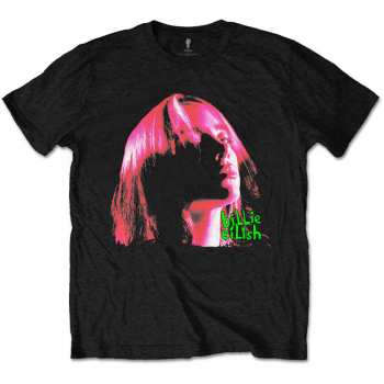 Merch Billie Eilish: Maglietta Neon Shadow Pink 