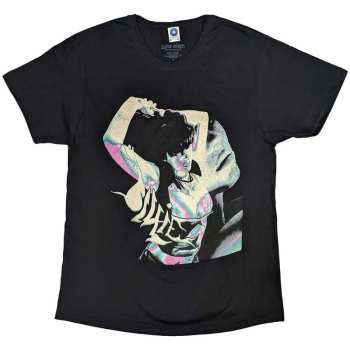 Merce Billie Eilish: Billie Eilish Unisex T-shirt: Portrait (small) S