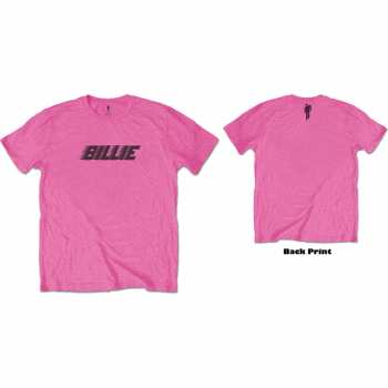 Merce Billie Eilish: Tričko Racer Logo Billie Eilish & Blohsh  S