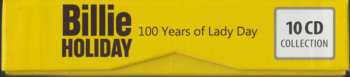 10CD/Set di cofanetti Billie Holiday: 100 Years Of Lady Day