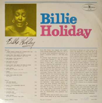 LP Billie Holiday: Billie Holiday