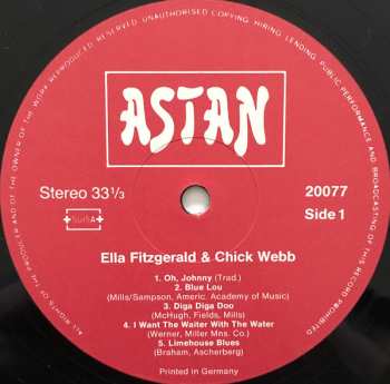 6LP/Set di cofanetti Ella Fitzgerald: Ladies Of Jazz 