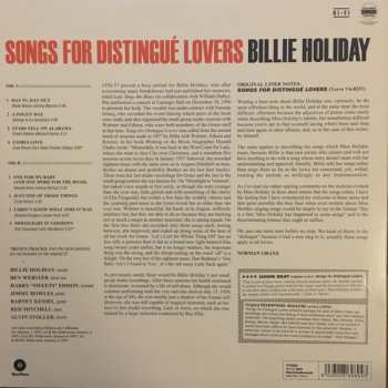LP Billie Holiday: Songs For Distingué Lovers