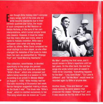 2CD Billie Holiday: The Complete Billie Holiday Song Book