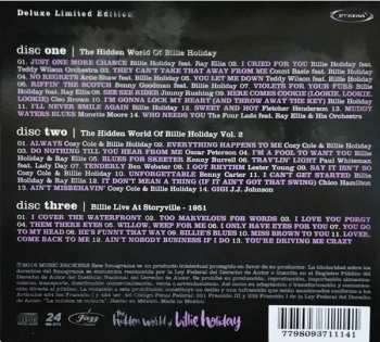 3CD Billie Holiday: The Hidden World Of Billie Holiday DLX | LTD