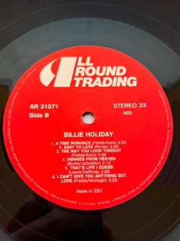 3LP/Set di cofanetti Billie Holiday: The Lady Sings The Blues