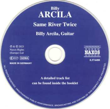 CD Billy Arcila: Same River Twice