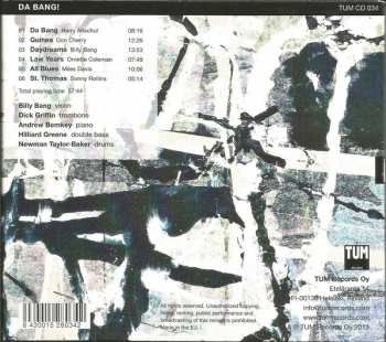 CD Billy Bang: Da Bang!