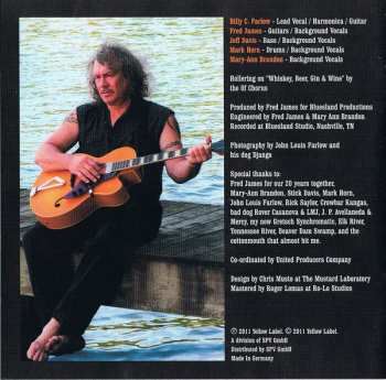 CD Billy C. Farlow: You Better Run