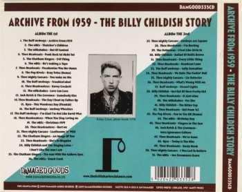 2CD Billy Childish: Archive From 1959 - The Billy Childish Story