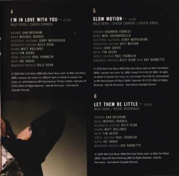 CD Billy Dean: Let Them Be Little