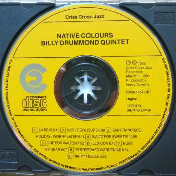 CD Billy Drummond Quintet: Native Colours