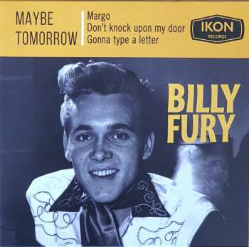 EP Billy Fury: Maybe Tomorrow CLR