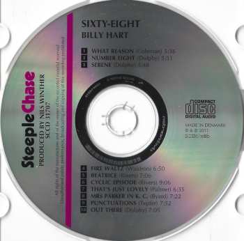 CD Billy Hart: Sixty-Eight