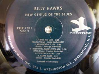 LP Billy Hawks: The New Genius Of The Blues