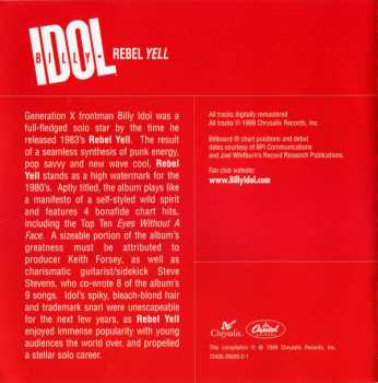 CD Billy Idol: Rebel Yell