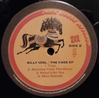 LP Billy Idol: The Cage