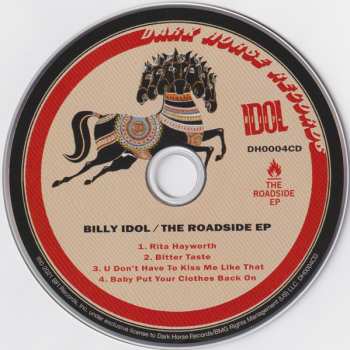 CD Billy Idol: The Roadside EP