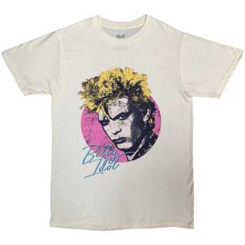 Merch Billy Idol: Maglietta Circle Illustration