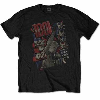 Merch Billy Idol: Maglietta Dancing With Myself 