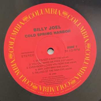 LP Billy Joel: Cold Spring Harbor