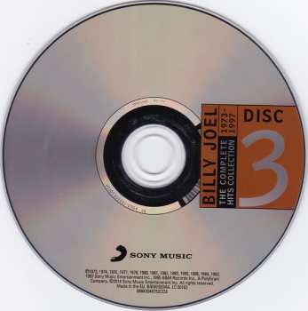 4CD Billy Joel: The Complete Hits Collection: 1973-1997 LTD