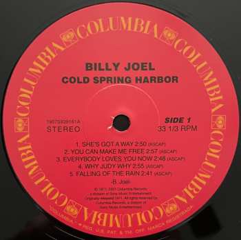 9LP/Set di cofanetti Billy Joel: The Vinyl Collection, Vol. 1