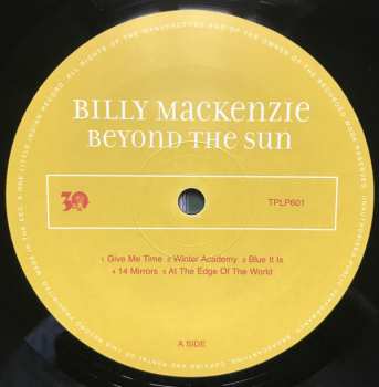 LP Billy MacKenzie: Beyond The Sun