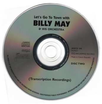 2CD Billy May And His Orchestra: Let's Go To Town With Billy May & His Orchestra