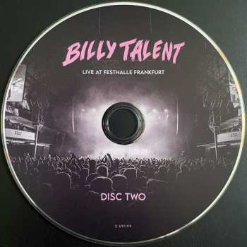 2CD Billy Talent: Live At Festhalle Frankfurt