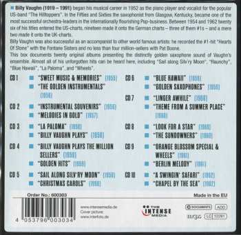 10CD/Set di cofanetti Billy Vaughn: Milestones Of A Legend