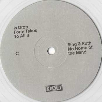 2LP Bing And Ruth: No Home Of The Mind LTD | CLR