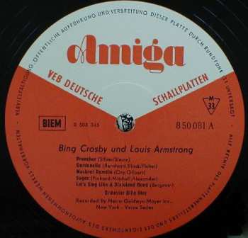 LP Louis Armstrong: Bing Crosby Und Louis Armstrong