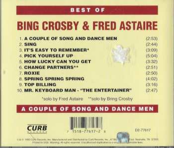 CD Bing Crosby: A Couple Of Song And Dance Men - Best Of