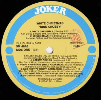 LP Bing Crosby: White Christmas