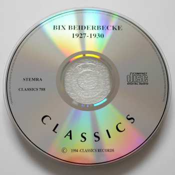 CD Bix Beiderbecke: 1927-1930