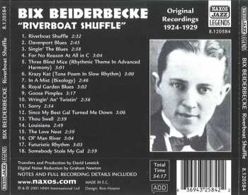 CD Bix Beiderbecke: Riverboat Shuffle. Original Recordings 1924-1929