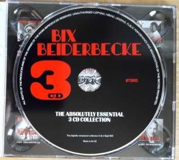 3CD Bix Beiderbecke: The Absolutely Essential Collection