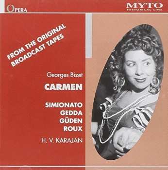 Album Bizet / Simionato / Gedda / Guden / Roux / Karajan: Carmen