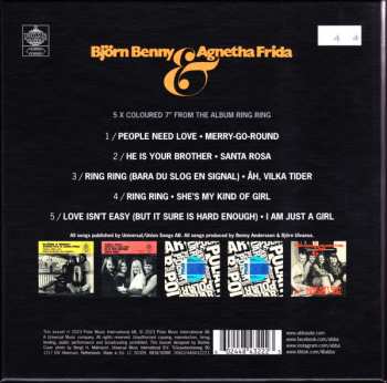 5SP/Set di cofanetti Björn & Benny, Agnetha & Anni-Frid: Ring Ring - The Singles LTD | NUM | CLR
